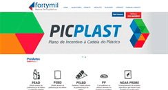 Desktop Screenshot of fortymil.com.br